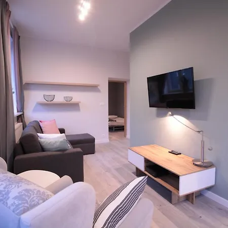 아파트 Brandy - Apartament Srodmiescie 그디니아